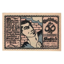 Banknote, Germany, Kahla Stadt, 50 Pfennig, Graphique 2, 1921, 1921-12-31