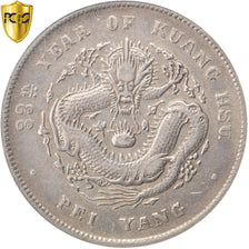 China, Chihli, Kuang-hs, Dollar, 1908, KM:Y73.2, PCGS VF Details