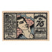 Banknote, Germany, Kahla Stadt, 75 Pfennig, graphique 1, 1921, 1921-12-31