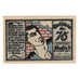 Banconote, Germania, Kahla Stadt, 75 Pfennig, Graphique 2, 1921, 1921-12-31