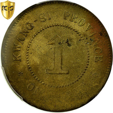 Coin, China, KWANGSI-KWANGSEA, Cent, 1919, PCGS, Genuine, AU(50-53), Brass