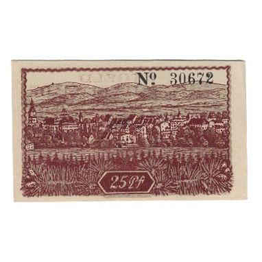 Banknote, Germany, Mittelwalde Stadt, 25 Pfennig, paysage, undated (1920)