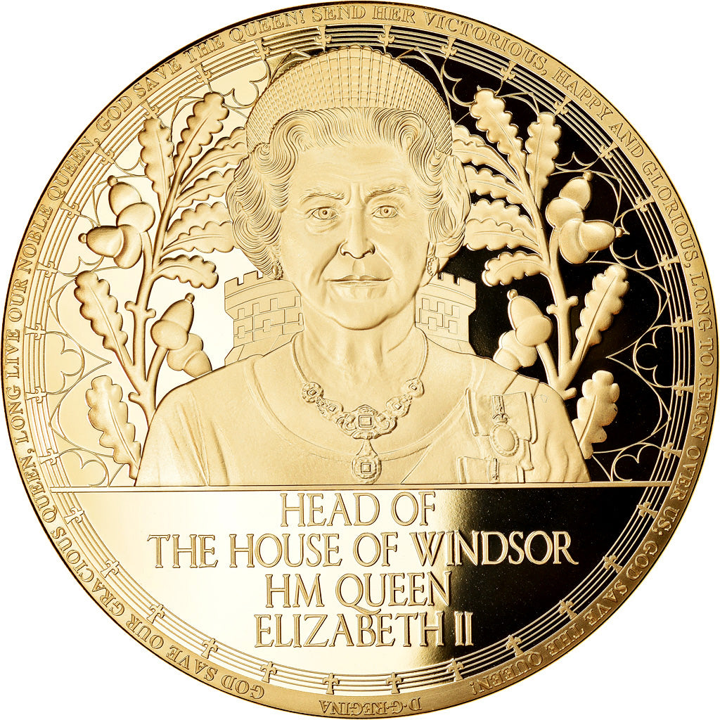 United Kingdom , Médaille, Queen Elisabeth II, House of Windsor, Politics