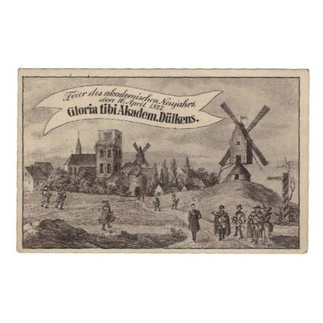 Banknote, Germany, Dülken Stadt, 100 Pfennig, moulin, 1922, 1922-01-01