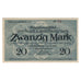 Banknote, Germany, Landsberg am Lech Stadt, 20 Mark, valeur faciale, 1919