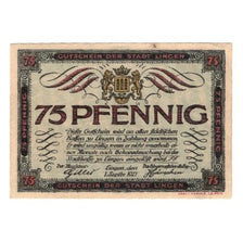Banknote, Germany, Lingen Stadt, 75 Pfennig, personnage, 1921, 1921-04-01