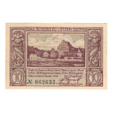 Geldschein, Deutschland, Lötzen Stadt, 10 Pfennig, Poissons, 1920, 1920-11-01