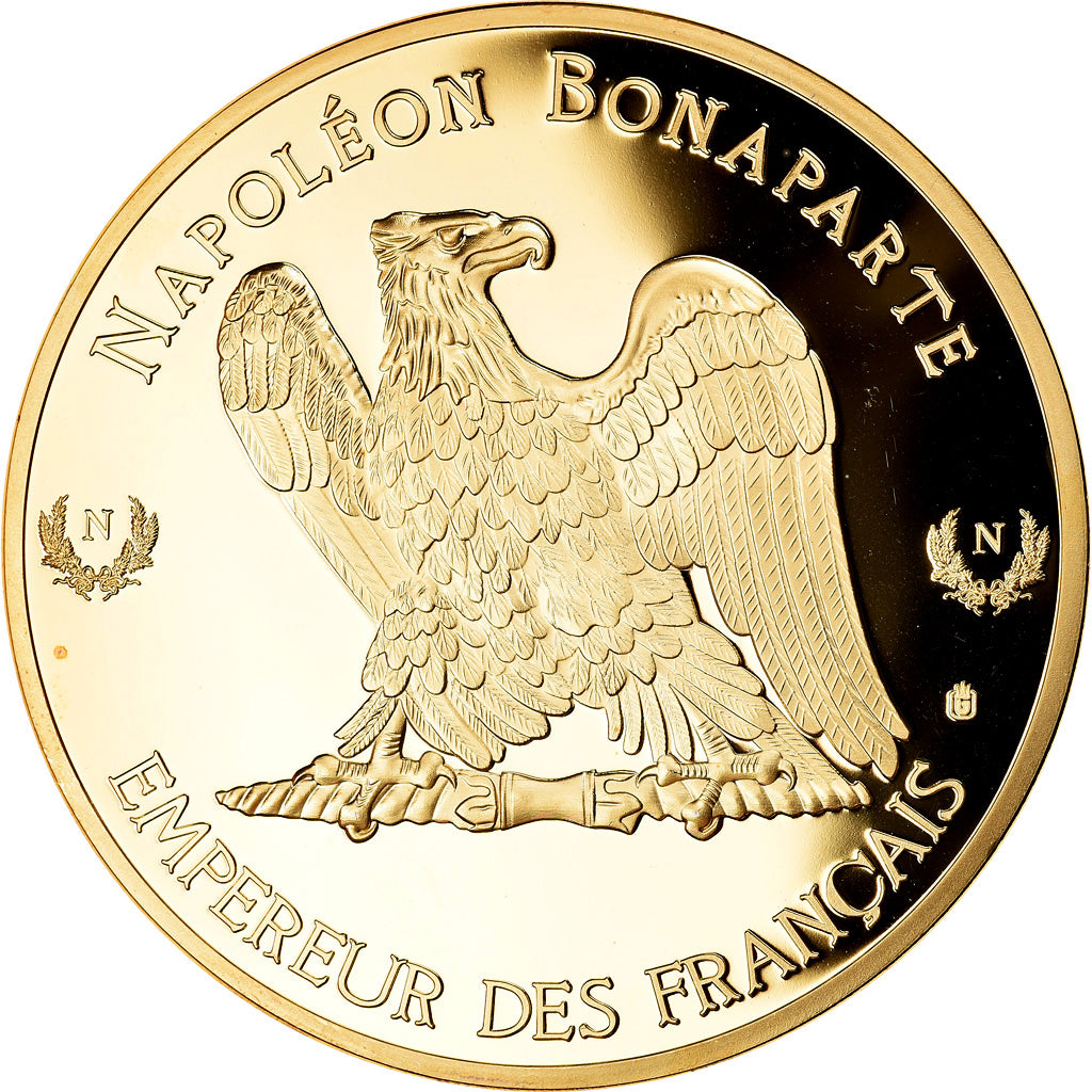 France, Médaille, Le sacre de Napoléon Ier par Pie VII, FDC, Copper Gilt