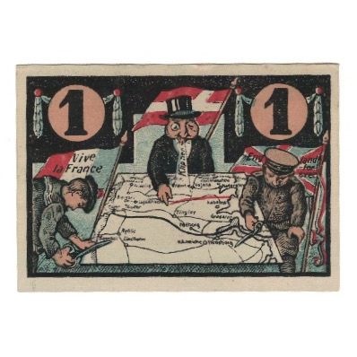 Banknote, Germany, Gramby Gemeinde, 1 Mark, personnage, 1920, AU(55-58)