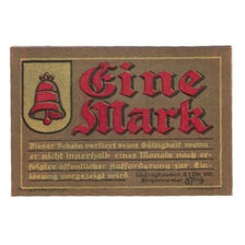 Billet, Allemagne, Lüdinghausen Stadt, 1 Mark, personnage, 1921 (1922)
