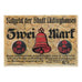 Banknote, Germany, Lüdinghausen Stadt, 2 Mark, personnage, 1921 (1922)