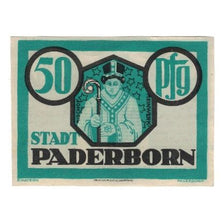 Banknote, Germany, Paderborn Stadt, 50 Pfennig, Batiment, 1921, 1921-11-10