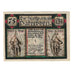 Banconote, Germania, Paderborn Stadt, 75 Pfennig, personnage, 1921, 1921-11-10