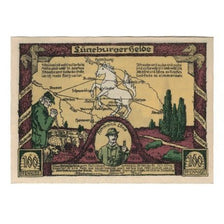 Banknote, Germany, Lüneburger Heide, 100 Pfennig, paysage, 1921, AU(55-58)