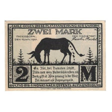 Banknote, Germany, Paderborn Stadt, 2 Mark, rue, 1921, 1921-11-10, AU(55-58)
