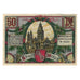 Banknote, Germany, Mainz Stadt, 50 Pfennig, Monument, 1921, 1921-01-01