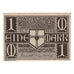 Banknote, Germany, Marienburg Stadt, 1 Mark, Chevaliers, 1920, 1920-07-11