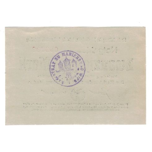 Banknot, Niemcy, Marienburg Stadt, 20 Mark, N.D, 1918, 1918-11-13, AU(55-58)