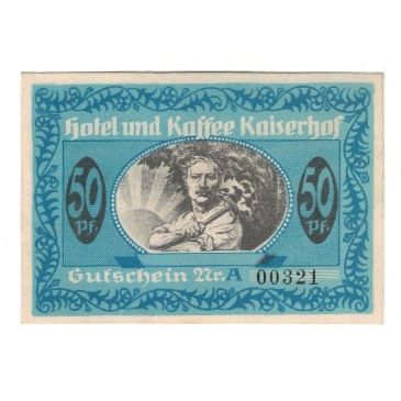 Banknote, Germany, Münster O. Försterling und Sohn, Hotel und Kaffee