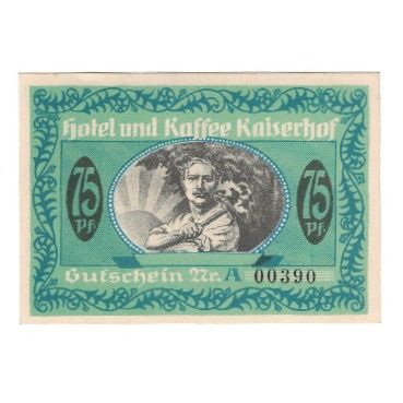 Banknote, Germany, Münster O. Försterling und Sohn, Hotel und Kaffee