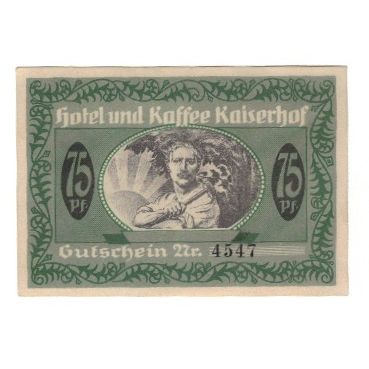 Banknote, Germany, Münster O. Försterling und Sohn, Hotel und Kaffee