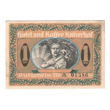 Banknote, Germany, Münster O. Försterling und Sohn, Hotel und Kaffee