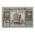 Banconote, Germania, Meppen Stadt, 10 Pfennig, personnage, 1921, 1921-05-30