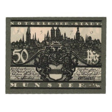 Banknote, Germany, Münster Stadt, 50 Pfennig, ruelle, 1921, 1921-08-01