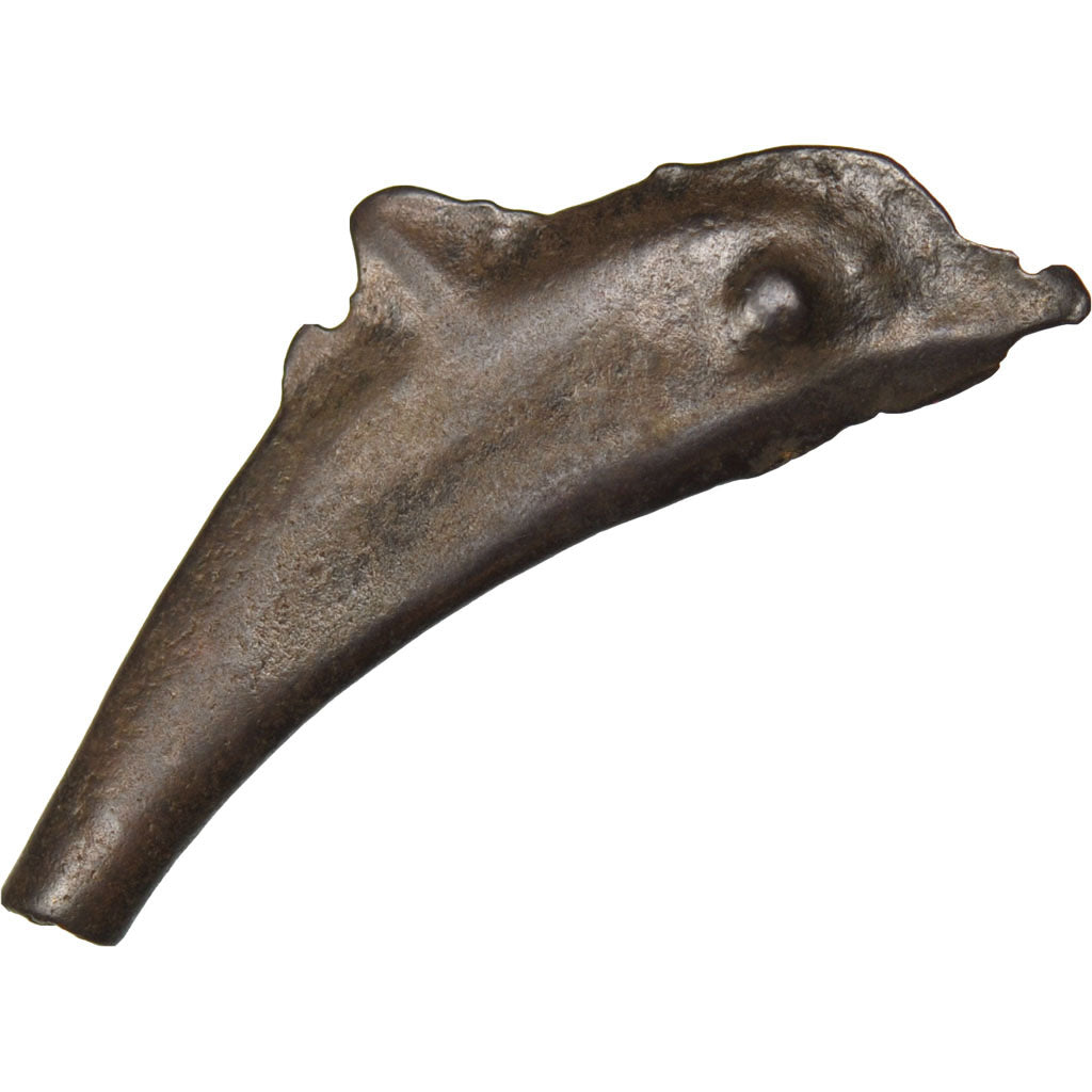 Sarmatia, Olbia, Dolphin, Olbia, EF(40-45), Bronze, 2.04
