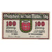 Billete, Alemania, Mölln Stadt, 100 Pfennig, personnage, 1921, 1921-12-31, EBC