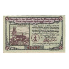 Banknote, Germany, Nikolai Stadt, 25 Pfennig, Batiment, 1921, 1921-03-20