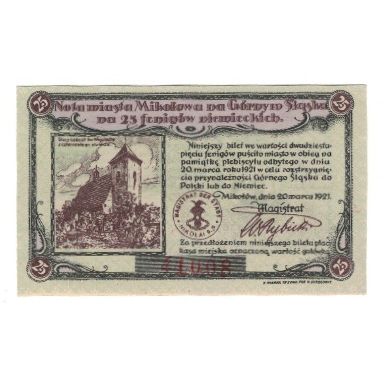 Banknote, Germany, Nikolai Stadt, 25 Pfennig, Batiment, 1921, 1921-03-20