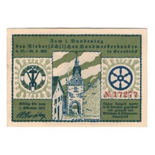 Banknote, Germany, Osnabrück Handelskammer Café Monopol, 50 Pfennig, Batiment