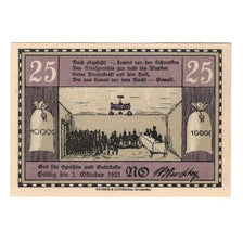 Banknote, Germany, Osnabrück Handelskammer Café Monopol, 25 Pfennig, paysage