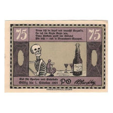 Banknote, Germany, Osnabrück Handelskammer Café Monopol, 75 Pfennig