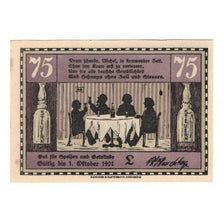 Banknote, Germany, Osnabrück Handelskammer Café Monopol, 75 Pfennig