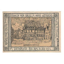 Banknote, Germany, Osnabrück Handelskammer Kaffee Wittekind, 1 Mark