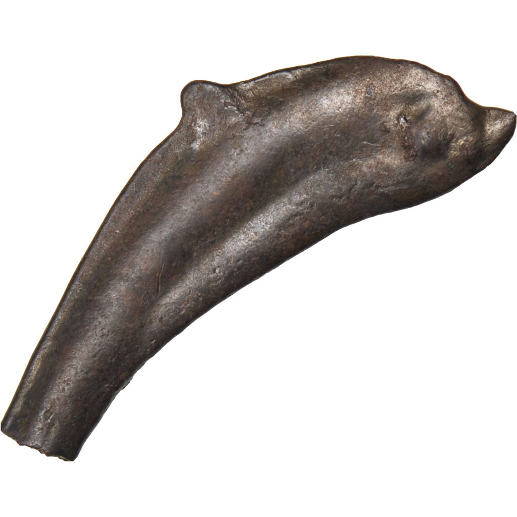 Sarmatia, Olbia, Dolphin, Olbia, EF(40-45), Bronze, 1.95