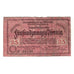Biljet, Duitsland, Osterholz Amtssparkasse, 25 Pfennig, Palais de Justice, 1921