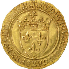 Coin, France, Ecu d'or, Montpellier, AU(50-53), Gold, Duplessy:647