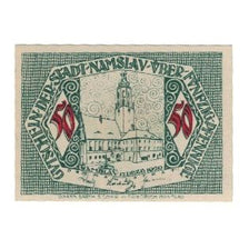 Biljet, Duitsland, Namslau Stadt, 50 Pfennig, valeur faciale, 1920, 1920-12-17