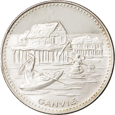 Benin, 100 Francs, 1971, KM #1.3, MS(63), Silver, 5.13