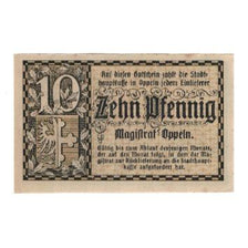 Banknote, Germany, Oppeln Stadt, 10 Pfennig, Batiment, undated (1920)
