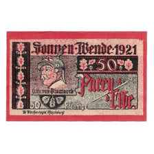 Billet, Allemagne, Parey a.d. Elbe Spar und Creditbank, 50 Pfennig, Texte, 1922