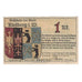 Banknote, Germany, Rietberg Stadt, 1 Mark, paysage, 1921, 1921-05-12, AU(55-58)
