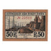 Banconote, Germania, Rees Stadt, 50 Pfennig, paysage, 1922, 1922-04-01, SPL-