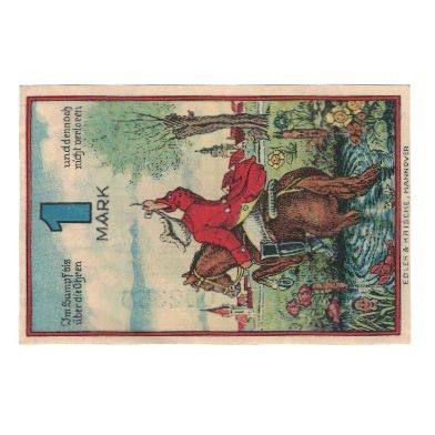 Banknote, Germany, Rinteln a.W. Stadt, 1 Mark, personnage, 1920, AU(55-58)