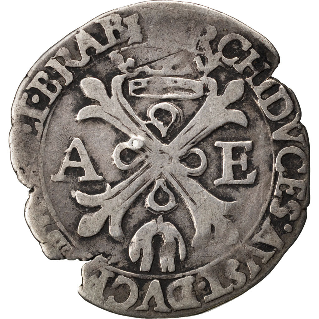 SPANISH NETHERLANDS, Real, Antwerp, KM #25.1, VF(20-25), Silver, 2.88