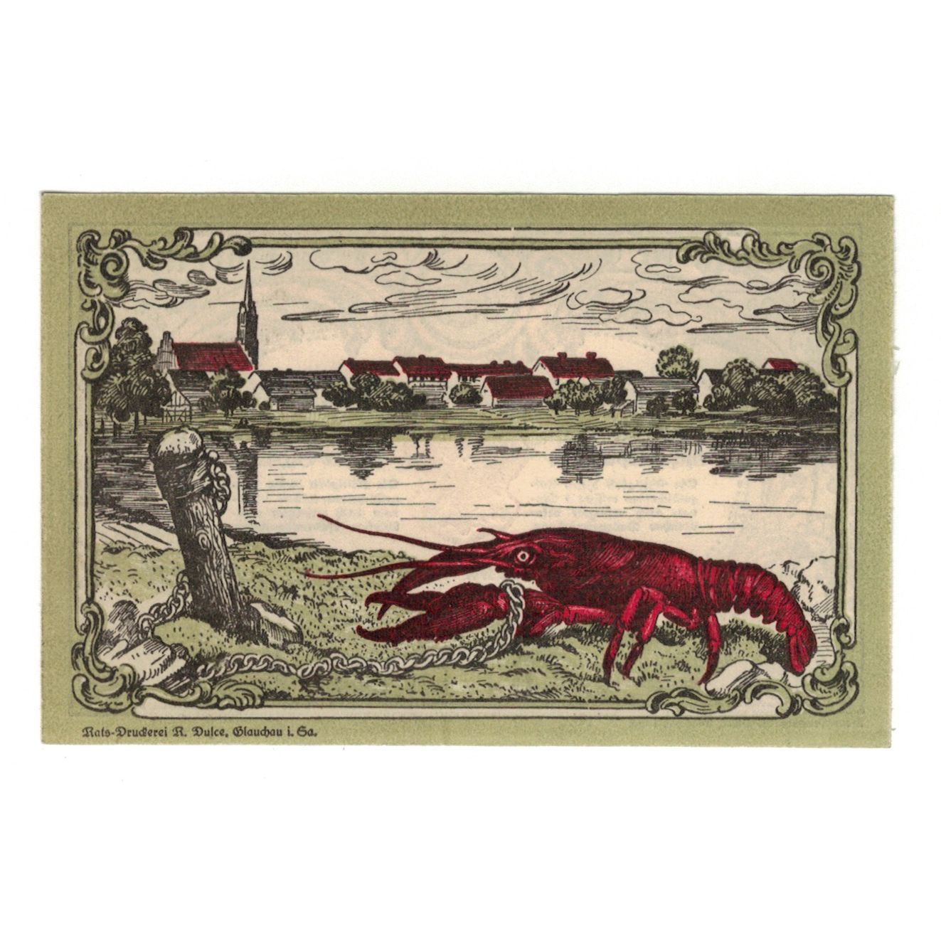 Banknote, Germany, Norenberg Stadt, 75 Pfennig, Animal 1, 1920, 1920-06-01