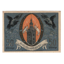 Banknote, Germany, Striegau Stadt, 50 Pfennig, personnage, 1921 (1922)